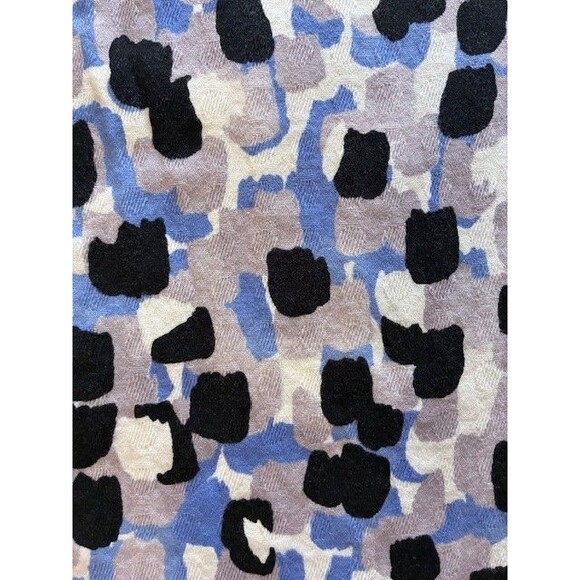 Grace Elements Women’s Blue & White Floral Print Skirt, Zip Closure, Size 10 - Picture 3 of 5